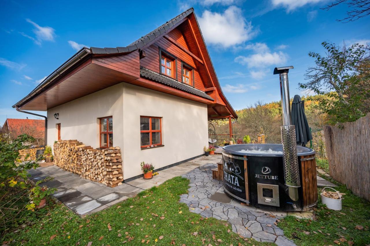 Chata nad lázeňským údolím Luhačovice Exterior foto